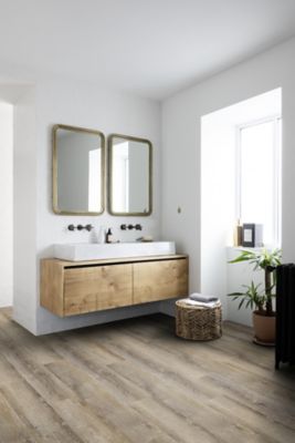 Lame PVC auto-adhésive Senso Premium Balade bois gris 18,4 x 121,9 cm GERFLOR (vendue au carton)