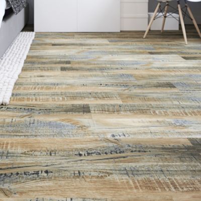 Lame PVC clipsable Baila décor bois brun vintage L. 122 x l. 15 cm GoodHome