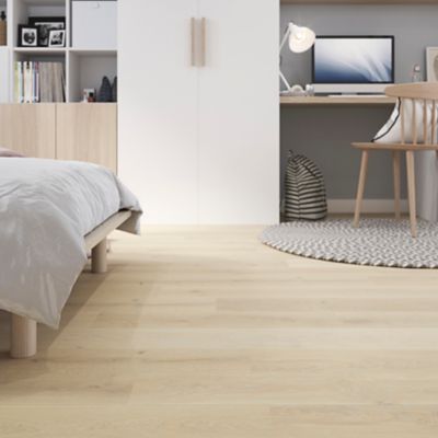 Lame PVC clipsable Baila décor chêne clair L. 122 x l. 15 cm GoodHome