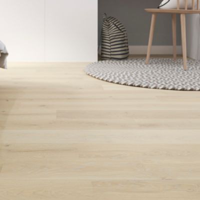 Lame PVC clipsable Baila décor chêne clair L. 122 x l. 15 cm GoodHome