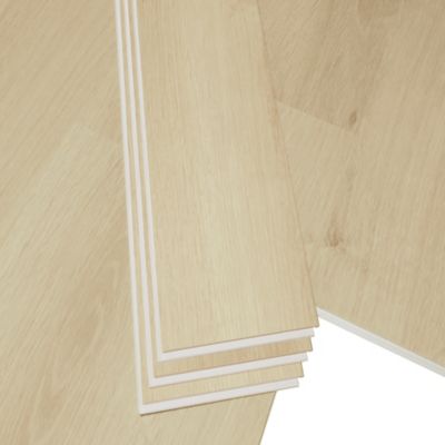 Lame PVC clipsable Baila décor chêne clair L. 122 x l. 15 cm GoodHome