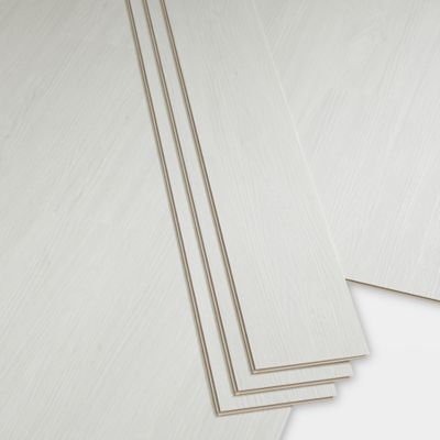 Lame PVC clipsable blanc Bachata 15 x 122 cm (vendue au carton)