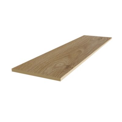 Lame PVC clipsable effet bois blond L.122 x l.18,1 cm x ép.4,5 mm sous-couche intégrée Uniclic
