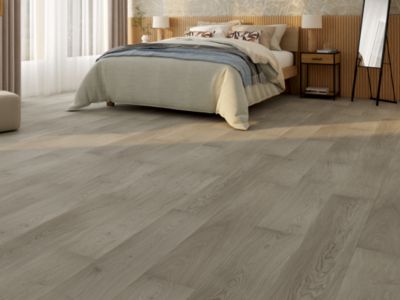 Lame PVC clipsable Gospel bois gris 22,8 x 122 cm GoodHome (vendue au carton)