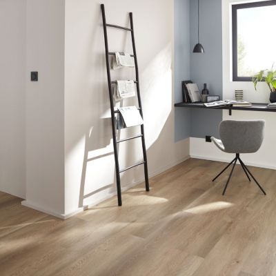 Lame PVC clipsable Gospel décor bois naturel 22,8 x 122 cm GoodHome (vendue au carton)