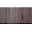 Lame PVC clipsable gris taupé 122 x 18,4 cm Tenji