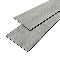 Lame PVC clipsable Hadaka chêne gris 15 x 93,5 cm (vendue au carton)