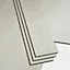 Lame PVC clipsable Jazy bois blanc 18 x 122 cm GoodHome (vendue au carton)