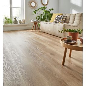 Lame PVC clipsable Jazy décor bois naturel 18 x 122 cm GoodHome (vendue au carton)