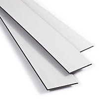 Lame PVC clipsable Kitano blanc 122 x 18 cm (vendue au carton)