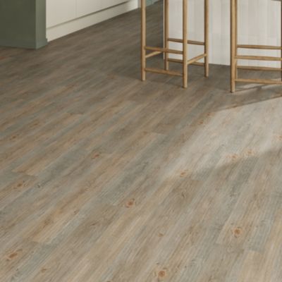 Lame PVC clipsable Mambo 124x19 cm décor bois brun rustique GoodHome (vendue au carton)