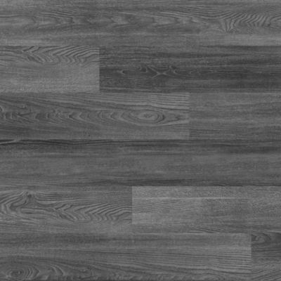 Lame PVC clipsable Mambo 124x19 cm décor bois gris anthracite GoodHome (vendue au carton)
