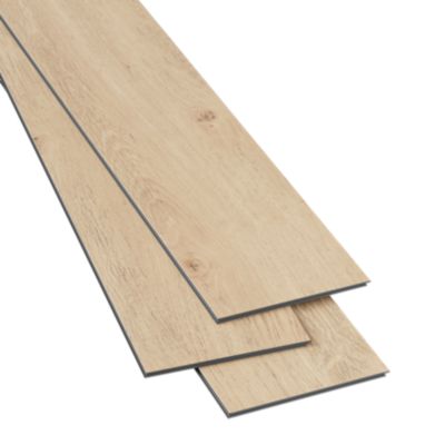 Lame PVC clipsable Mambo 124x19 cm décor bois naturel GoodHome (vendue au carton)