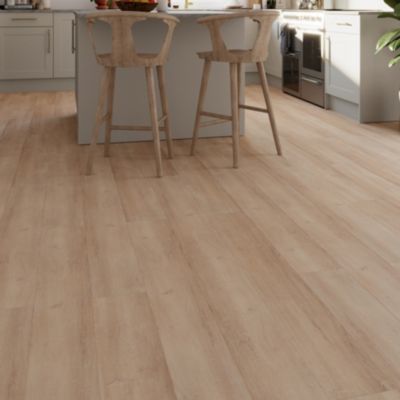 Lame PVC clipsable Mambo 124x19 cm décor bois naturel rustique GoodHome (vendue au carton)