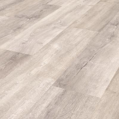 Lame PVC clipsable Mambo 124x19 cm gris clair GoodHome (vendue au carton)