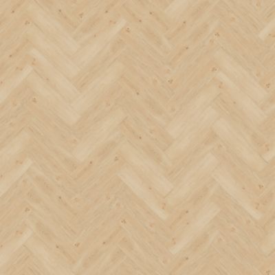Lame PVC clipsable Mambo chevron décor chêne naturel GoodHome (vendue au carton)