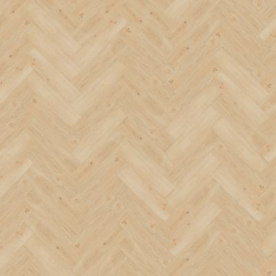 Lame PVC clipsable Mambo chevron naturel GoodHome (vendue au carton)