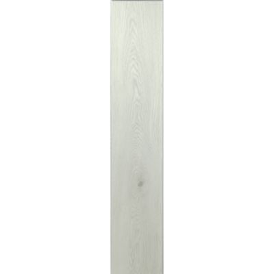 Lame PVC clipsable Melia coloris gris clair 122x22,8cm Ep 4+1mm