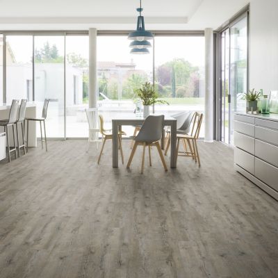 Lame PVC clipsable Senso clic 2 Pecan gris 21,2 x 123,9 cm Gerflor