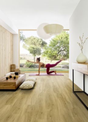 Lame PVC clipsable Senso Clic 3 bois miel 21,2 x 123,9 cm, Gerflor (vendue au carton)