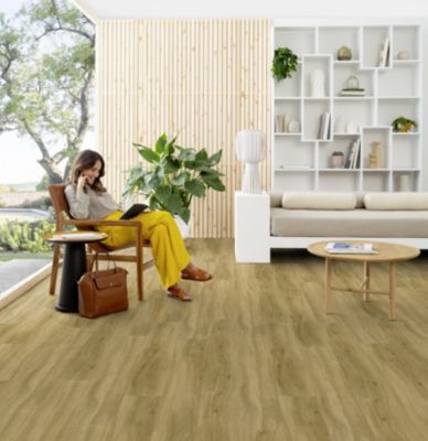 Lame PVC clipsable Senso Clic 3 bois miel 21,2 x 123,9 cm, Gerflor (vendue au carton)