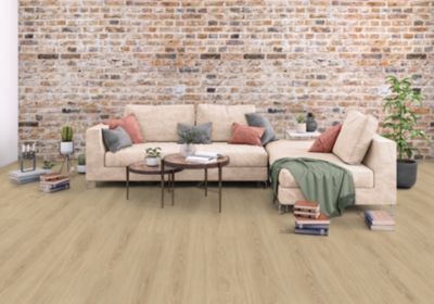 Lame PVC clipsable Senso Clic 3 décor bois scandinave 21,2 x 123,9 cm, Gerflor (vendue au carton)