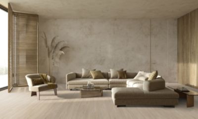Lame PVC clipsable Senso Clic Premium Rigide acoutisque bois clair 22,9 x 149,2 cm, Gerflor (vendue au carton)
