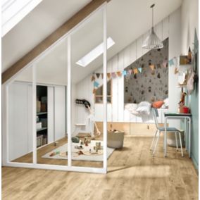 Lame PVC clipsable Starfloor Ultimate décor bois naturel vieilli 17,6 x 121,3 cm Tarkett (vendue au carton)