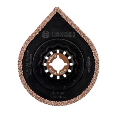 Lame raclage coulis et mortier Bosch Starlock 70mm