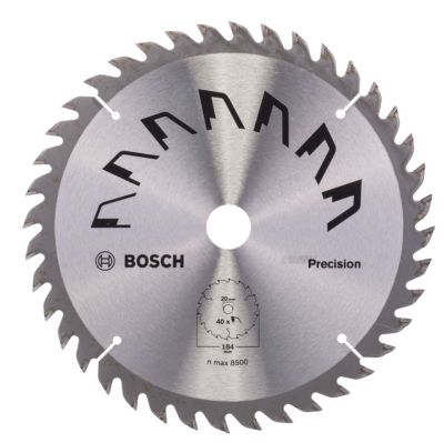 Lame scie circulaire précision ø184 x 16 Bosch - 40 dents