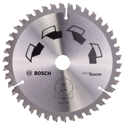 Lame scie circulaire spécial ø160 x 20/16 Bosch - 42 dents