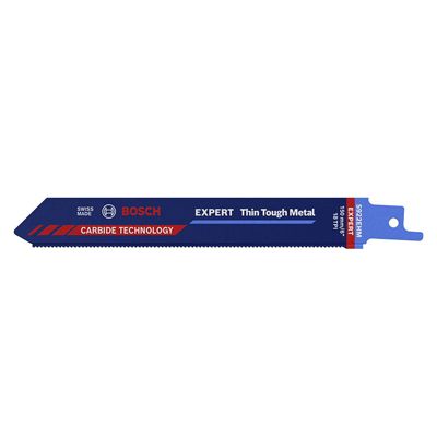 Lame scie sabre Expert Carbure Inox 150mm S922EHM - BOSCH - 2608900360