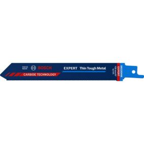 Lame scie sabre Expert Carbure Inox 150mm S922EHM - BOSCH - 2608900360