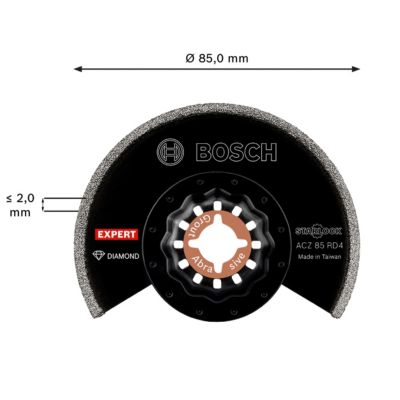 Lame segment diamant Starlock Bosch ACZ85RD4