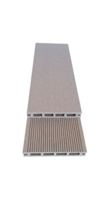 Lame terrasse composite Greendeck R beige L.260 x l.14,6 cm