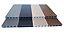 Lame terrasse composite Greendeck R beige L.260 x l.14,6 cm