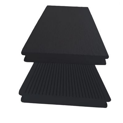 Lame terrasse composite Greendeck WPC PLEINE anthracite L.260 x l.14 cm