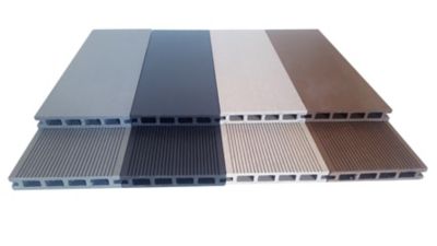 Lame terrasse composite Greendeck WPC PLEINE beige L.260 x l.14 cm
