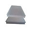 Lame terrasse composite Greendeck WPC PLEINE gris clair L.260 x l.14 cm