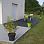 Lame terrasse composite Greendeck WPC PLEINE gris clair L.260 x l.14 cm