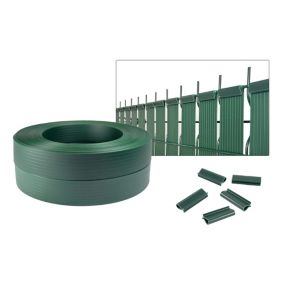 Lamelles occultantes BALDO 200mX46mm rouleau PVC Vert