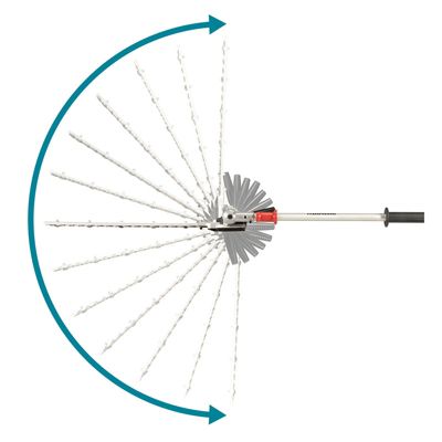 Lamier arrière pour taille-haie à perche 1912T8-8, 500 mm, compatible entraînements multifonction Makita