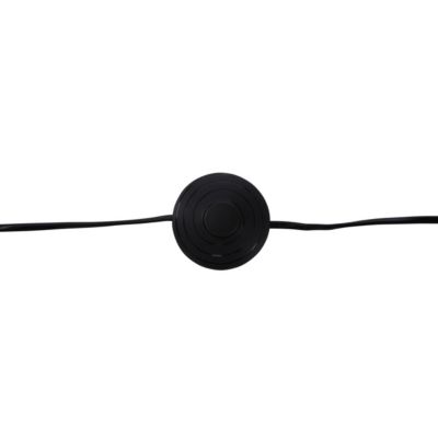 Lampadaire 3 Spots en Métal "Vifta" 178cm Noir & Or