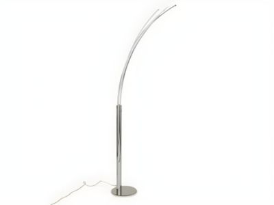 Lampadaire 5 branches LEDs design FILAE - Métal - H. 189 cm - Argenté