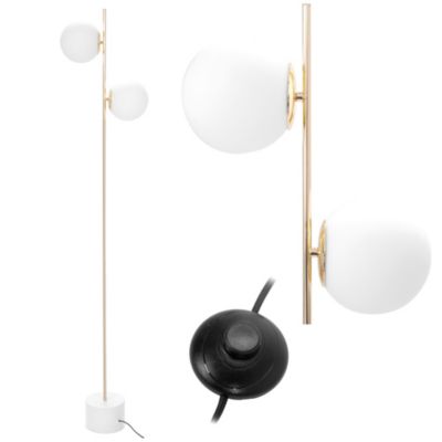 LAMPADAIRE APP916-2F WHITE GOLD 157X30X157CM