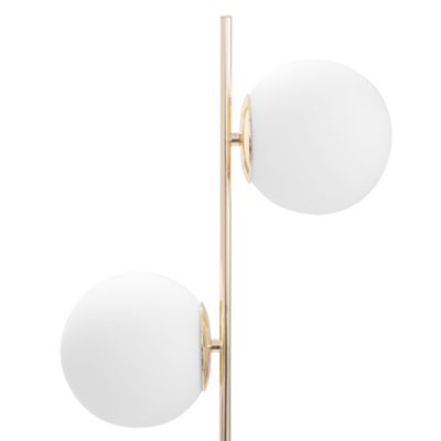 LAMPADAIRE APP916-2F WHITE GOLD 157X30X157CM