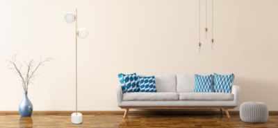LAMPADAIRE APP916-2F WHITE GOLD 157X30X157CM