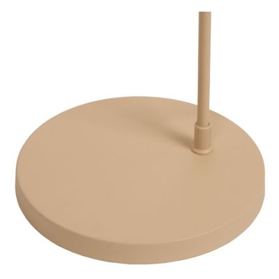 Lampadaire arc Corina beige crème IP20 E27 40W Ø55 x H.192cm Lucide
