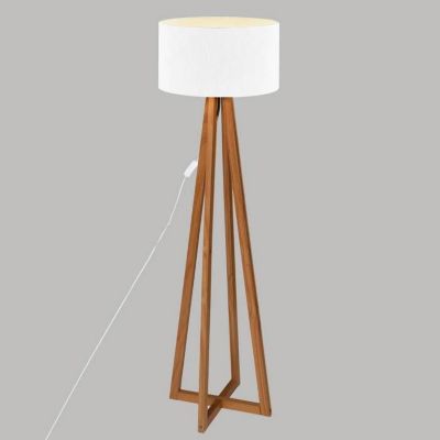 Lampadaire - ATMOSPHERA - Molu - Bois - Blanc - Style scandinave