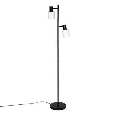 Lampadaire - Atmosphera - Taïs 143 cm - Métal noir - Douille E14 - 15W